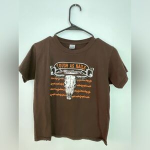 Western Tuff as nails t shirt size small